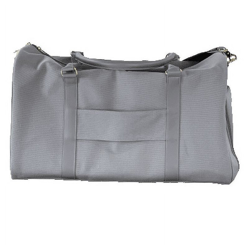 Protege 22 Inch Weekender Duffel Bag, Silver