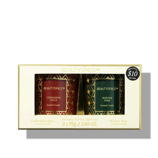 BeautySpaceNK Holiday Votive Candle Duo Set, Limited Edition