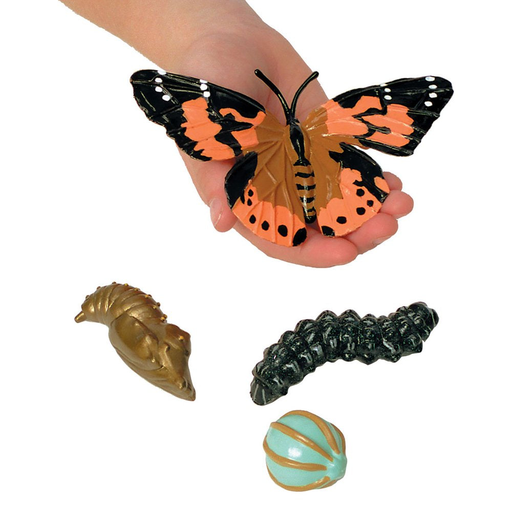 Insect Lore Caterpillars to Butterfly Kit, Deluxe 18 Voucher for 5 Caterpillars, Butterfly Growing Garden