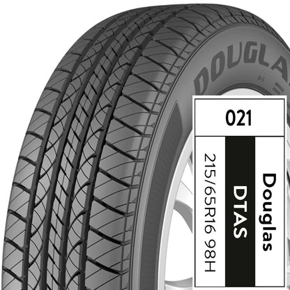 Douglas Touring A/S 215/65R16 98H All-Season Tire