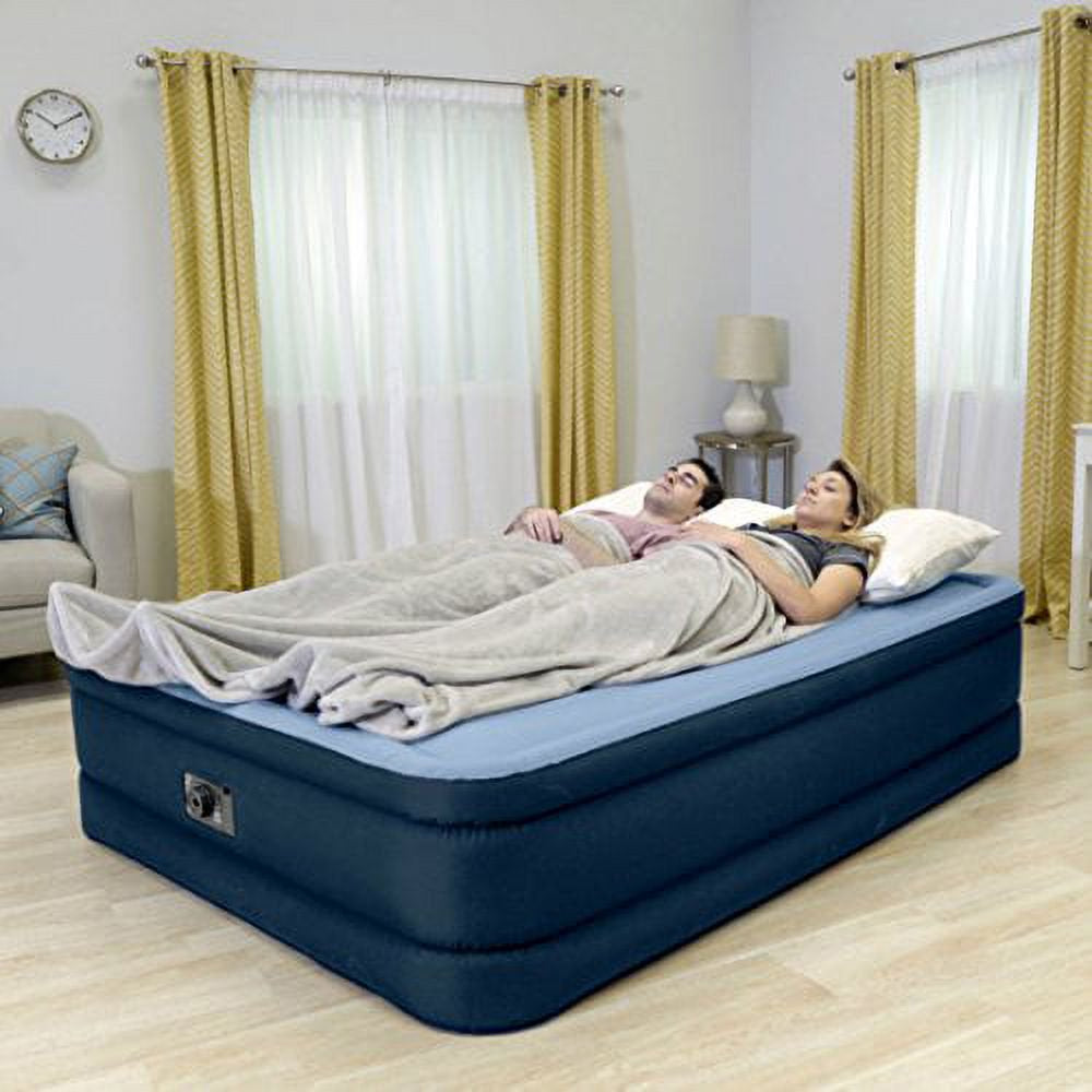 Intex 20" Queen Premaire Series Robust Comfort Airbed with Built-In Electric Pump - Exclusive