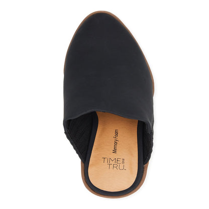  Tru Women's Block Heel Mules