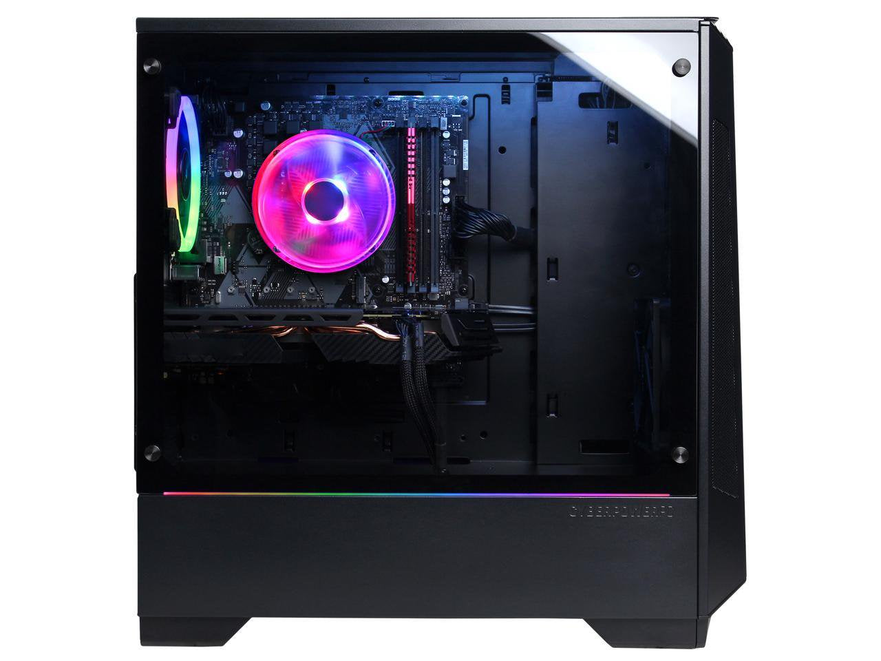 CyberpowerPC Gaming Desktop Gamer Xtreme GX60340 Intel Core i5 12th Gen 12400F (2.50GHz) 8GB DDR4 500 GB PCIe SSD NVIDIA GeForce RTX 3060 Windows 11 Home 64-bit