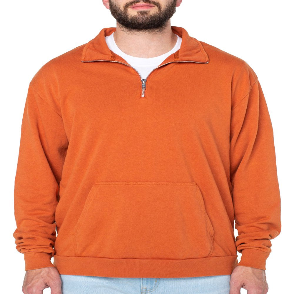  Men’s & Big Men's 1/4 Zip Sweatshirt, Sizes XS-3XL