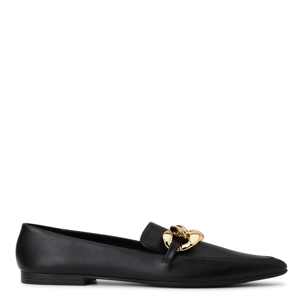 Madden NYC Women's Chain Accent Loafers