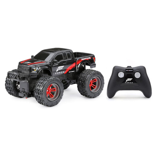 New Bright (1:16) Forza Ford Raptor Battery Radio Control Black Truck, 1688UF-2K