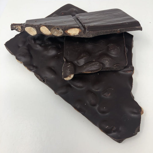 Gourmet Sugar Free Almond Bark Dark Chocolate Candy 1 pound