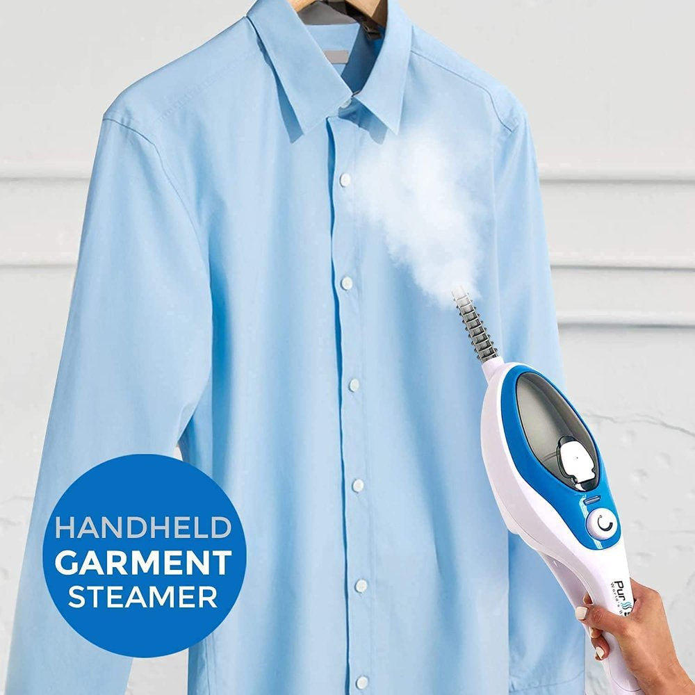 PurSteam Steam Mop Cleaner 10-in-1 with Convenient Detachable Handheld Unit Use on Laminate, Carpet