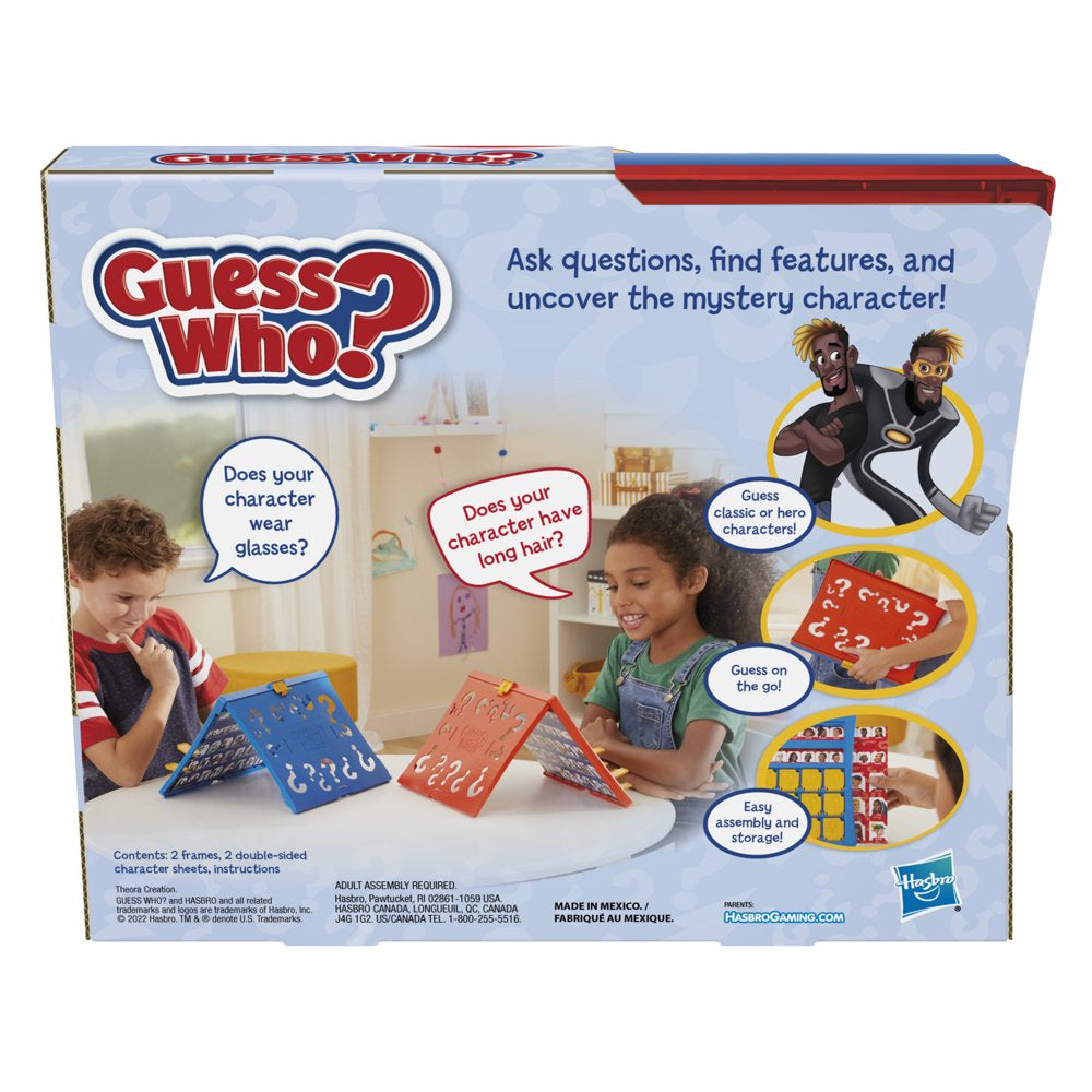 Guess Who? Original Guessing Game, Board Game for Kids Ages 6 and Up For 2 Players