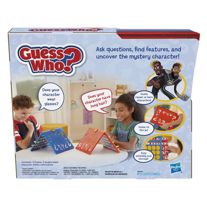 Guess Who? Original Guessing Game, Board Game for Kids Ages 6 and Up For 2 Players