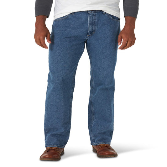 Wrangler Men's and Big Men's Regular Fit Jeans with Flex