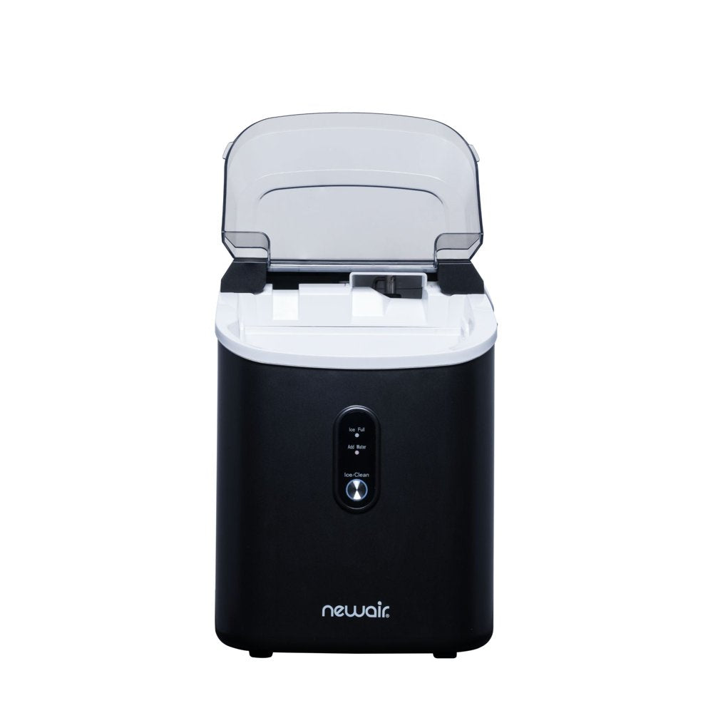 Newair 26 Lbs. Countertop Nugget Ice Maker | Compact Ice Machine | Matte Black