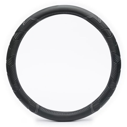  Heavy Duty Truck Steering Wheel Cover, Black