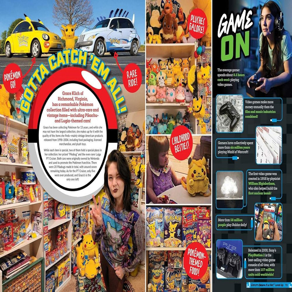 Ripley's Believe It Or Not! Level Up 2024 (Hardcover) (Walmart Exclusive)