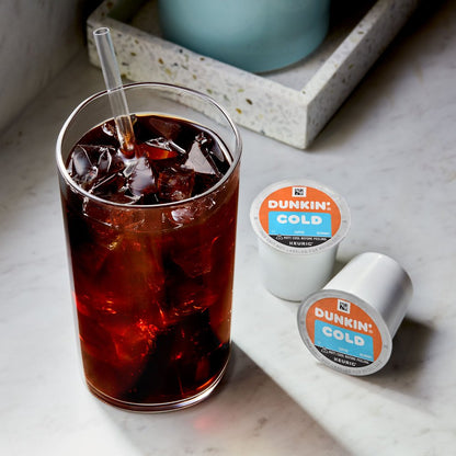 Dunkin’ Cold Coffee, 60 Keurig K-Cup Pods