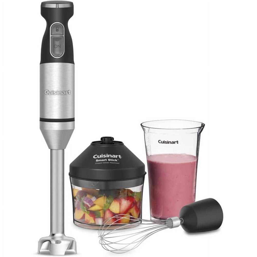 Restored Cuisinart CSB175P1 Smart Stick Two-Speed Hand Blender (Refurbished)