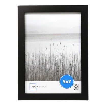 Mainstays 8x10 Linear Gallery Wall Picture Frame, Black, Set of 6