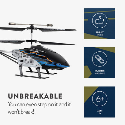 Nano Hercules Unbreakable 3.5CH RC Helicopter(Colors May vary)