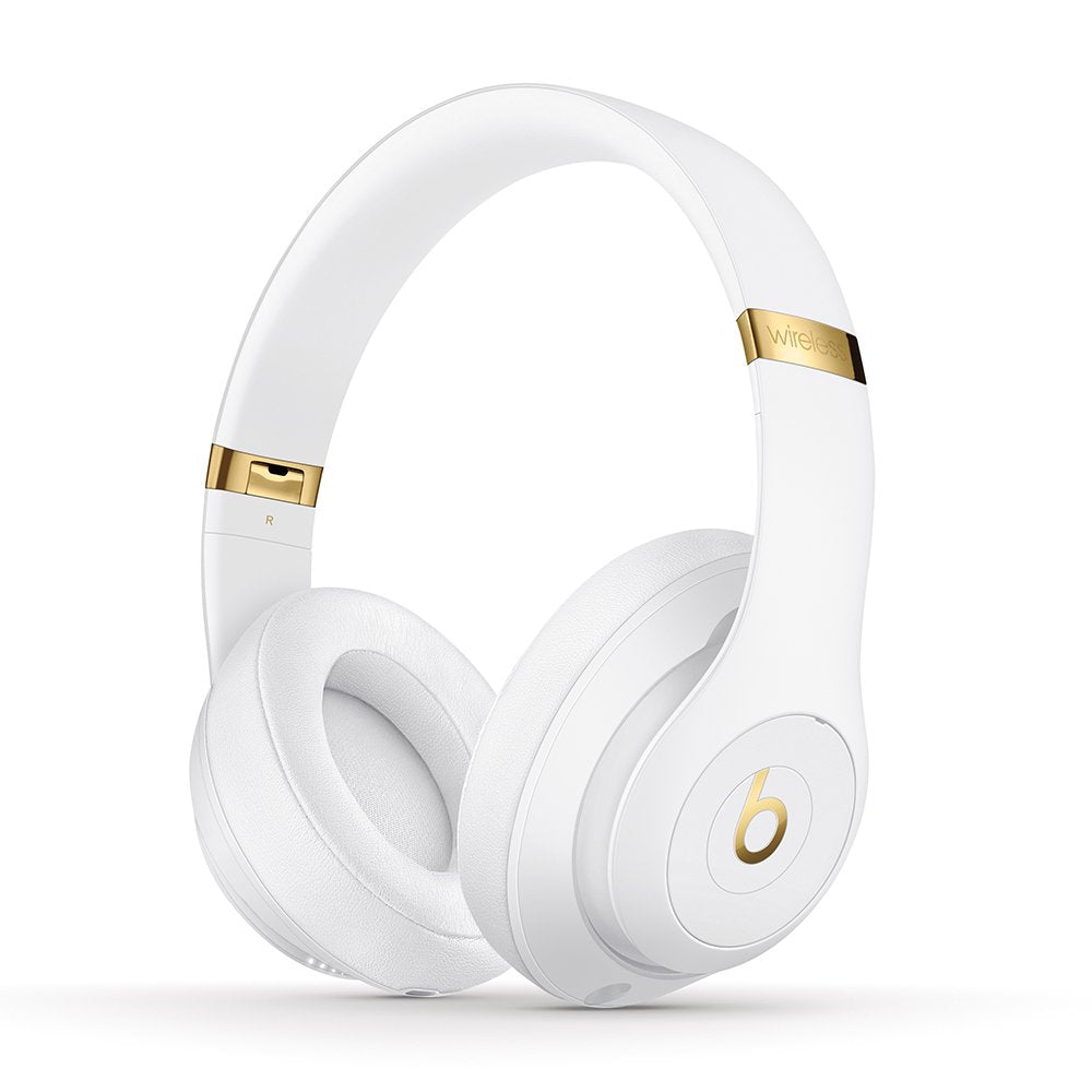 Beats Studio3 Wireless Noise Cancelling Headphones with Apple W1 Headphone Chip - White