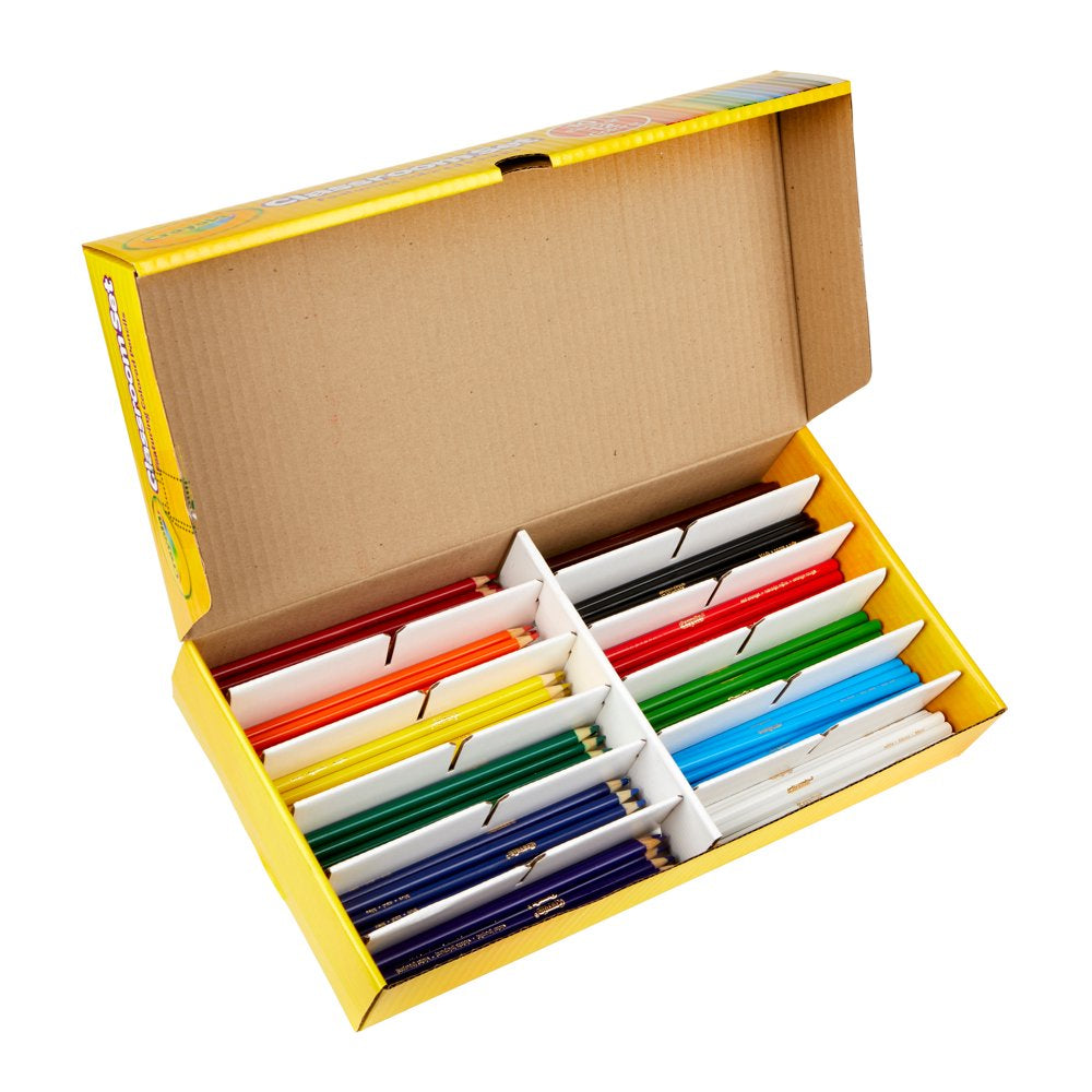 Crayola Classroom Set Colored Pencils, 120 Ct, Teacher Supplies, Teacher Gifts, Beginner Child