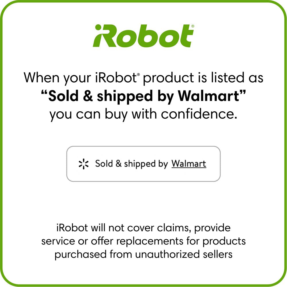 Irobot® Roomba® I1+ (1552) Wi-Fi Connected Self-Emptying Robot Vacuum, Ideal for Pet Hair, Carpets