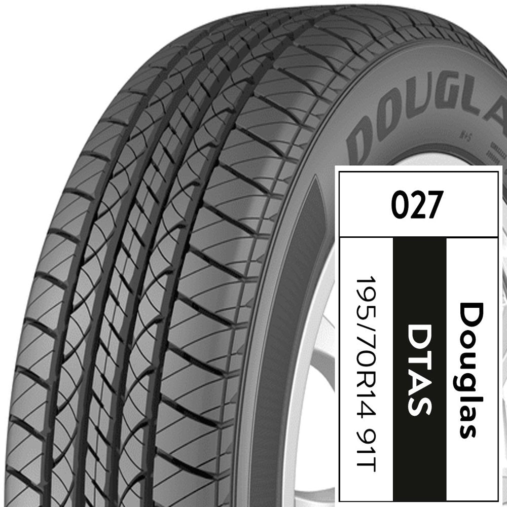 Douglas Touring A/S 195/70R14 91T All-Season Tire