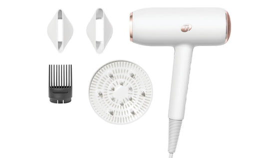 T3 - Featherweight StyleMax Professional Hair Dryer - White & Rose Gold