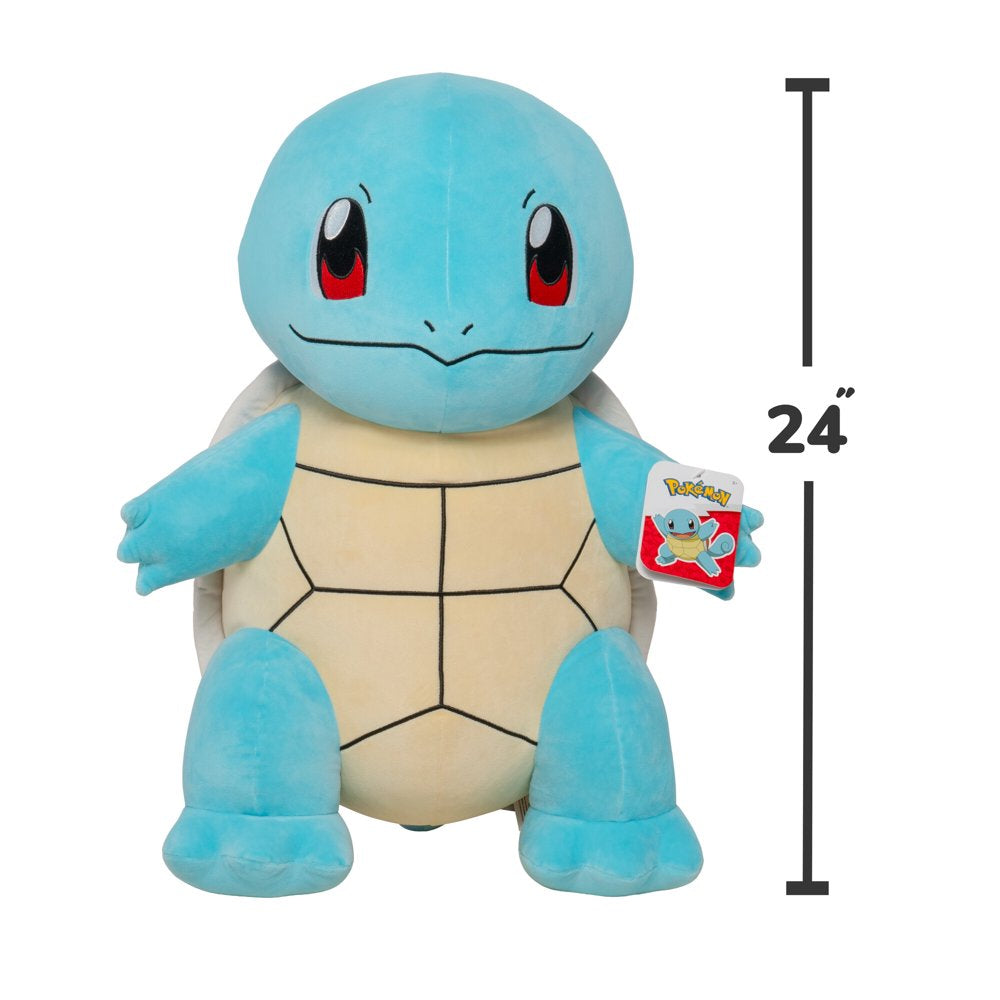 Pokemon Squirtle Plush - 24-inch Child's Plush with Authentic Details