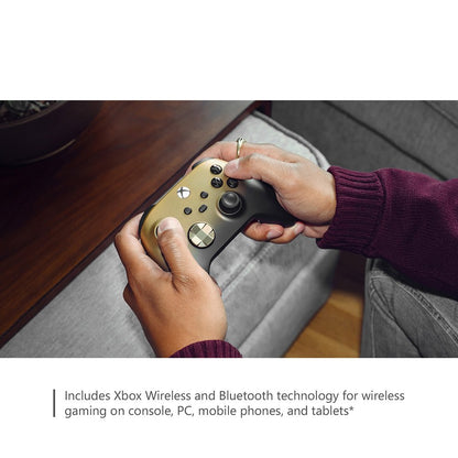 Xbox Wireless Controller – Gold Shadow Special Edition for Xbox Series X|S, Xbox One, and Windows Devices