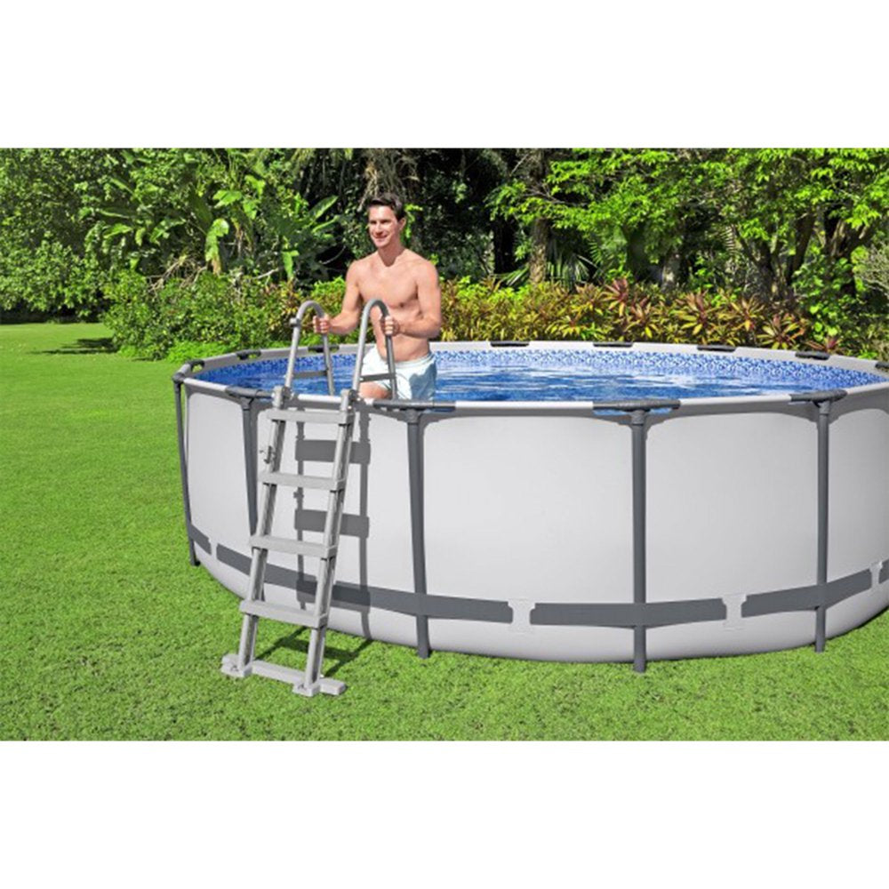 Bestway Steel Pro MAX 15' x 48" Round Above Ground Swimming Pool Set