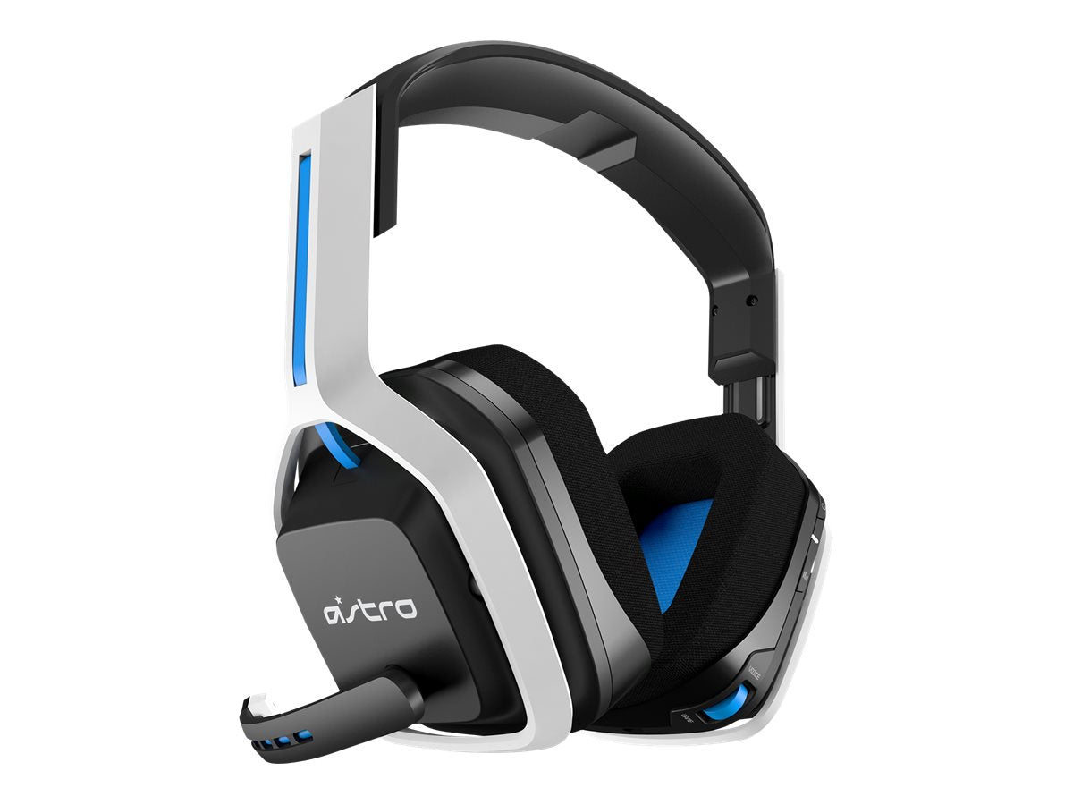  A20 Wireless Headset Gen 2 for PlayStation 5, PlayStation 4, PC & Mac - White/Blue