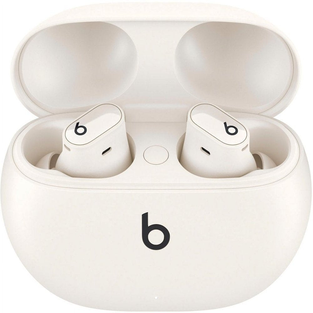 Restored Beats by Dr. Dre Beats Studio Buds+ True Wireless Noise Cancelling Earbuds - MQLJ3LL/A - Ivory Excellent Condition (Refurbished)