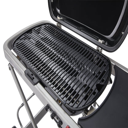 Weber Traveler Portable Propane Gas Grill, Black