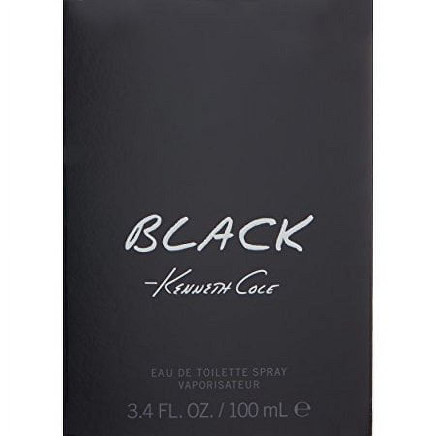 Kenneth Cole Black Eau De Toilette Cologne for Men, 3.4 oz