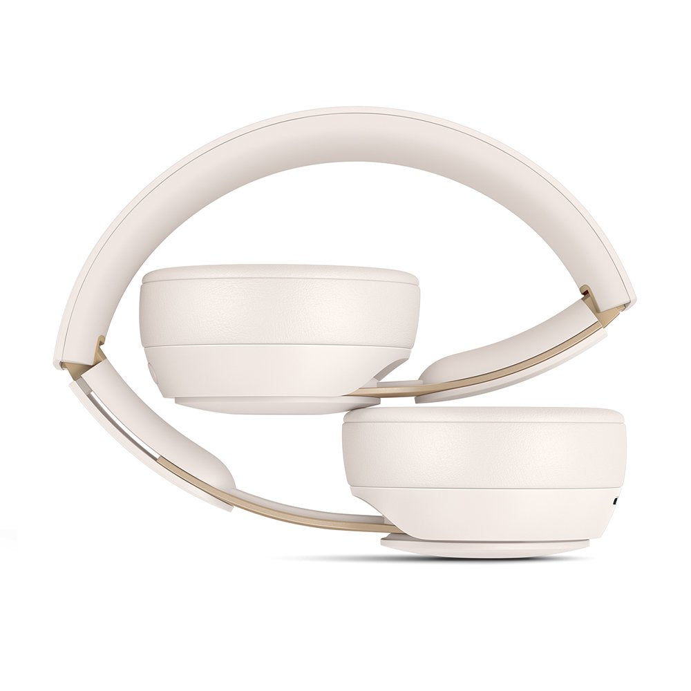 Beats Solo Pro Wireless Noise Cancelling On-Ear Headphones with Apple H1 Headphone Chip - Ivory