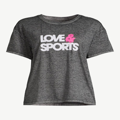 Women's Logo Tee with Short Sleeves, Sizes XS-3XL