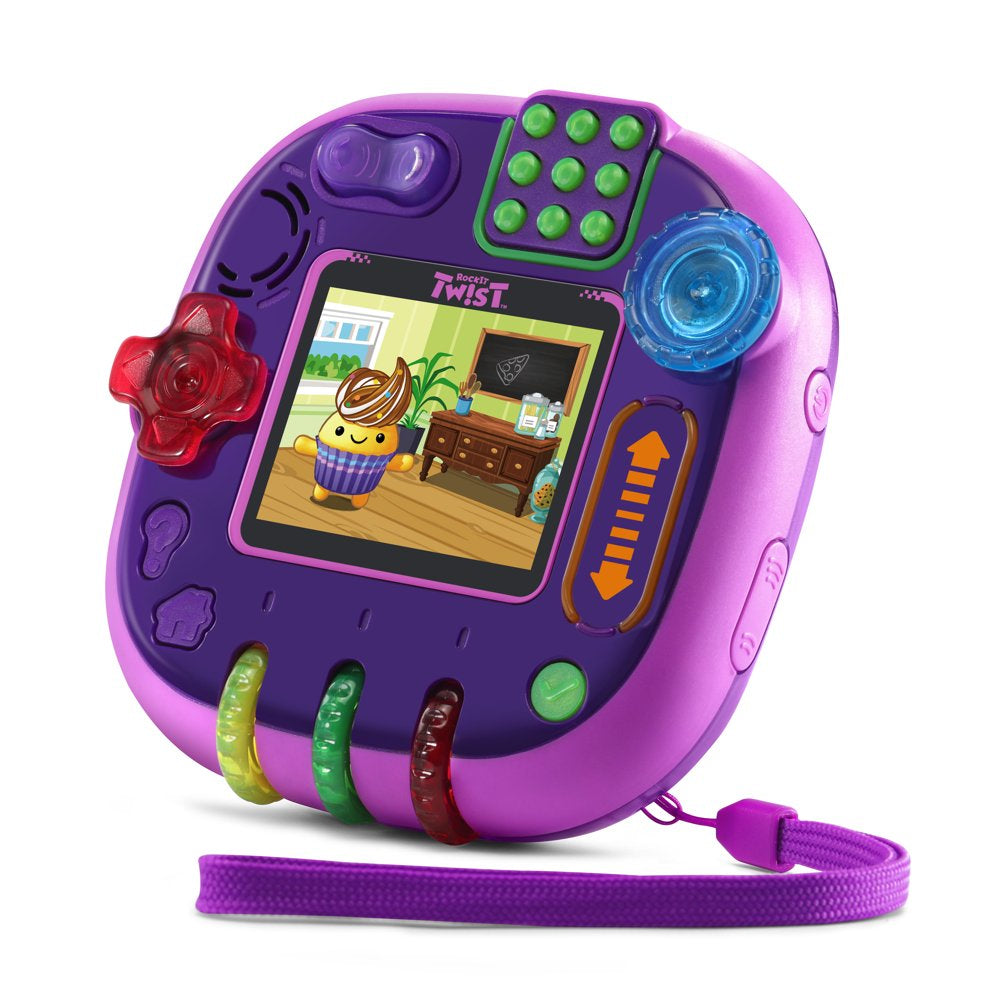 LeapFrog RockIt Twist Handheld Learning Game System, Purple