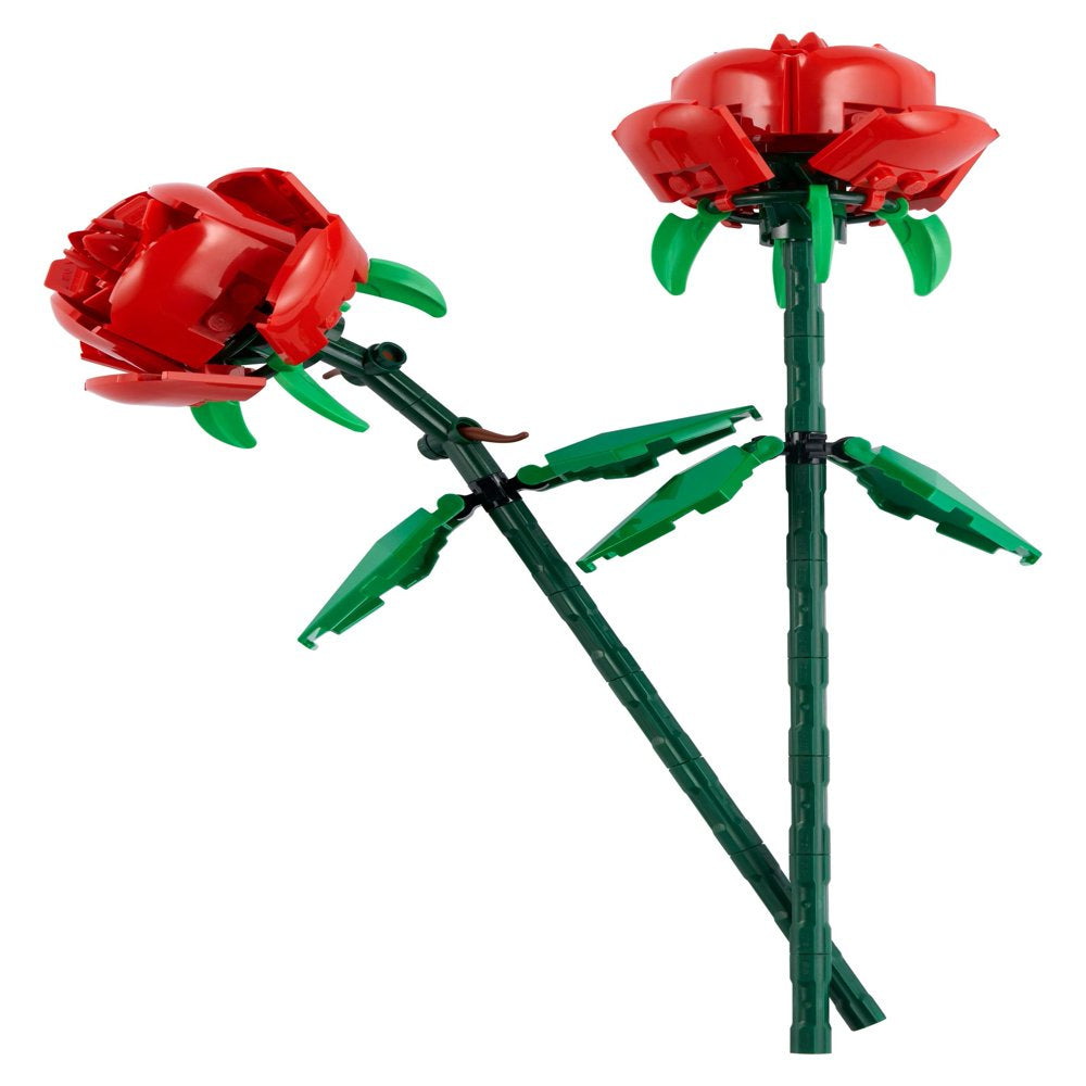 LEGO Roses Building Kit, Unique Gift for Valentine's Day, Botanical Collection, Perfect Gift to Build Together, 40460