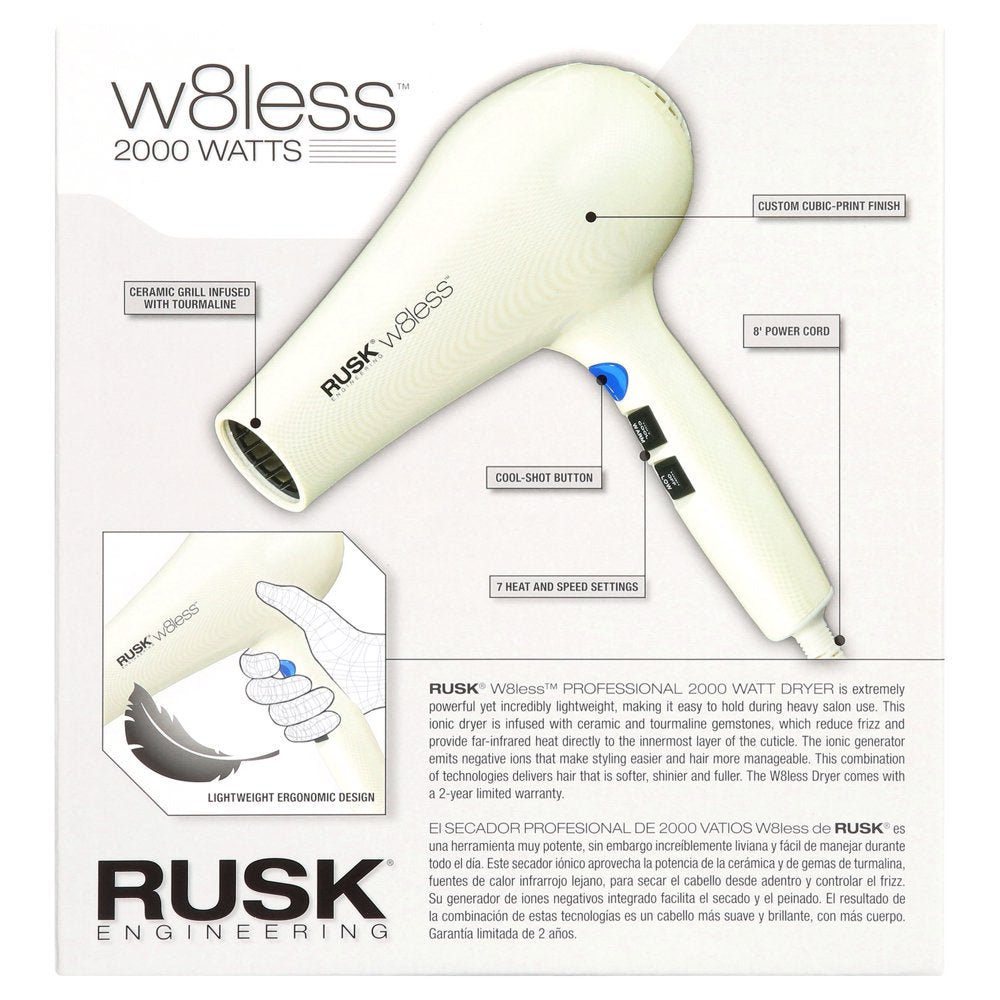 W8less Professional 2000 Watt Hair Dryer