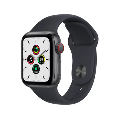 Apple Watch SE (1St Gen) GPS + Cellular 44Mm Space Gray Aluminum Case Midnight Sport Band - Regular with Family Set Up