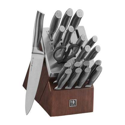 Henckels Graphite 14-Pc Self-Sharpening Block Set - Brown