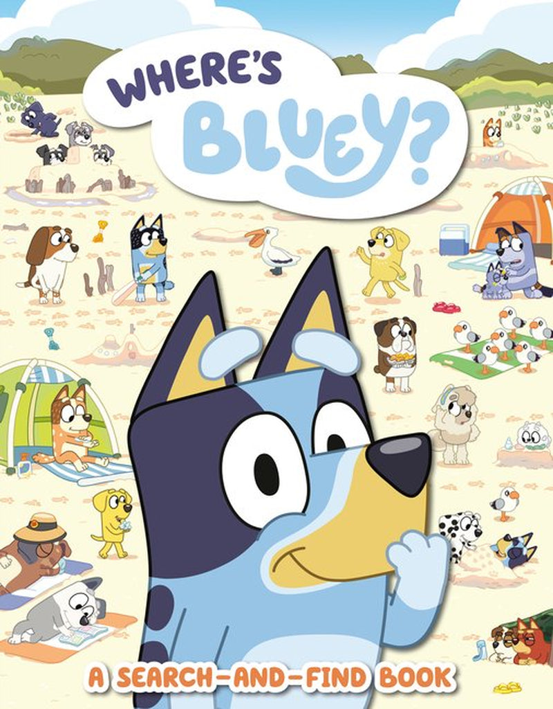 Bluey: Where's Bluey? : A Search-And-Find Book (Paperback)