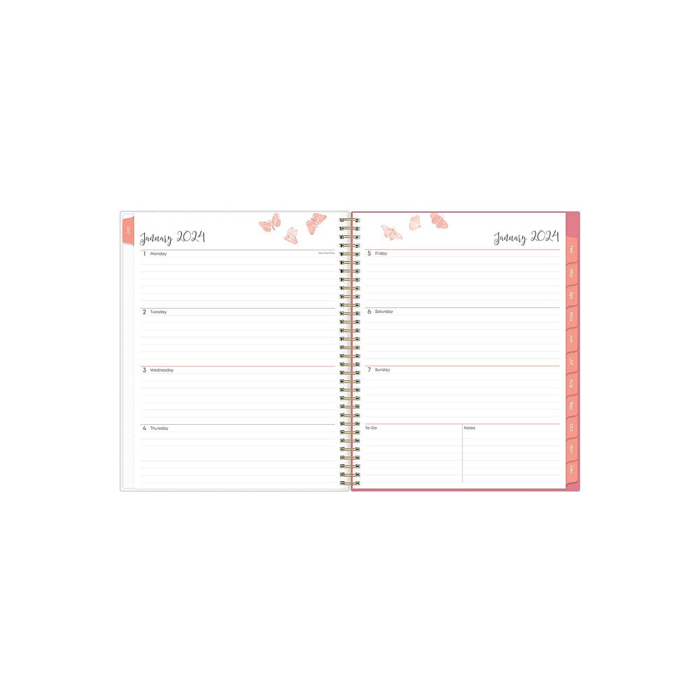 2024 Weekly Monthly Planner, 8.5x11, by Blue Sky, Fly By