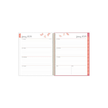 2024 Weekly Monthly Planner, 8.5x11, by Blue Sky, Fly By