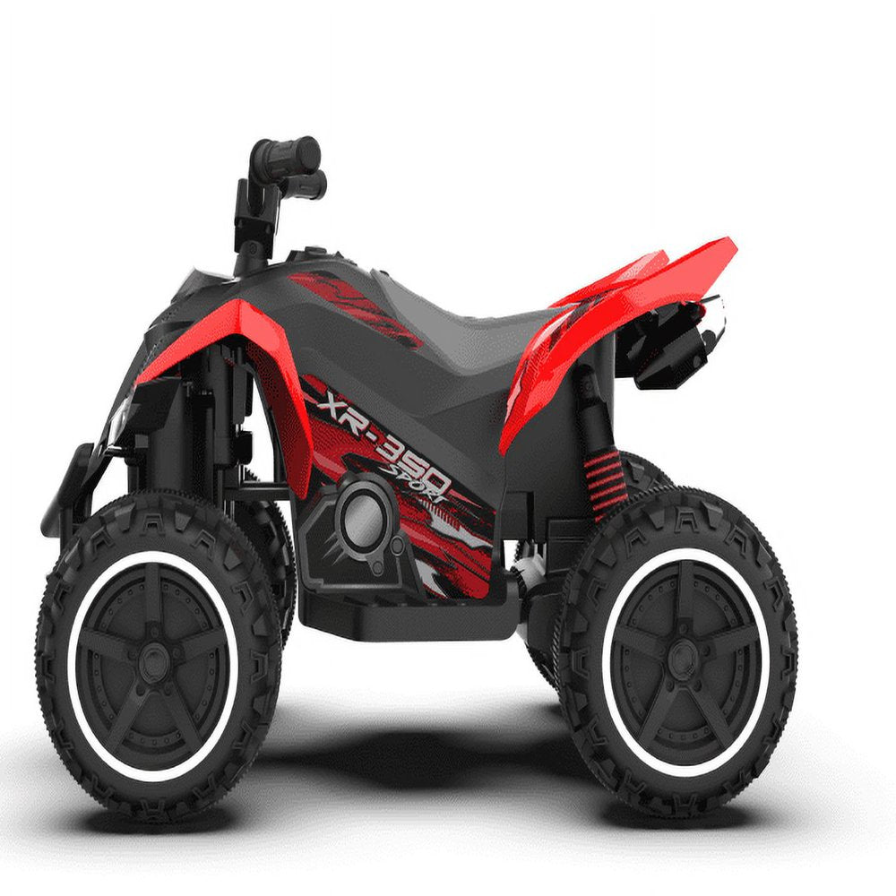 12V XR-350 ATV Powered Ride-on by Action Wheels, Red, for Children, Unisex, Ages 2-4 Years Old