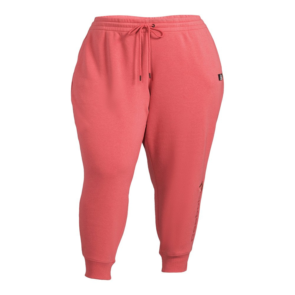 Reebok Women's Plus Size Purpose Joggers with Back Pocket