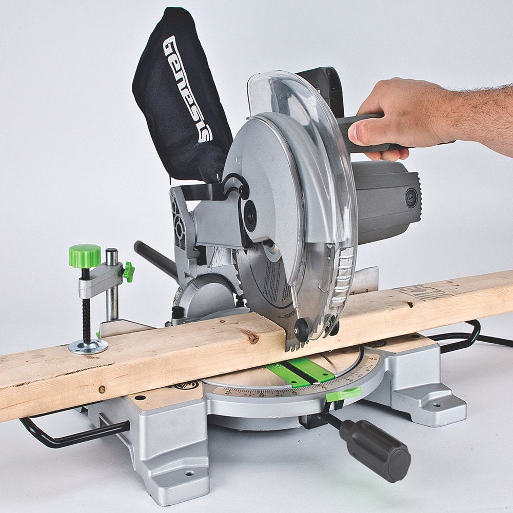 10-Inch 15-Amp Compound Miter Saw with Laser, GMS1015LC