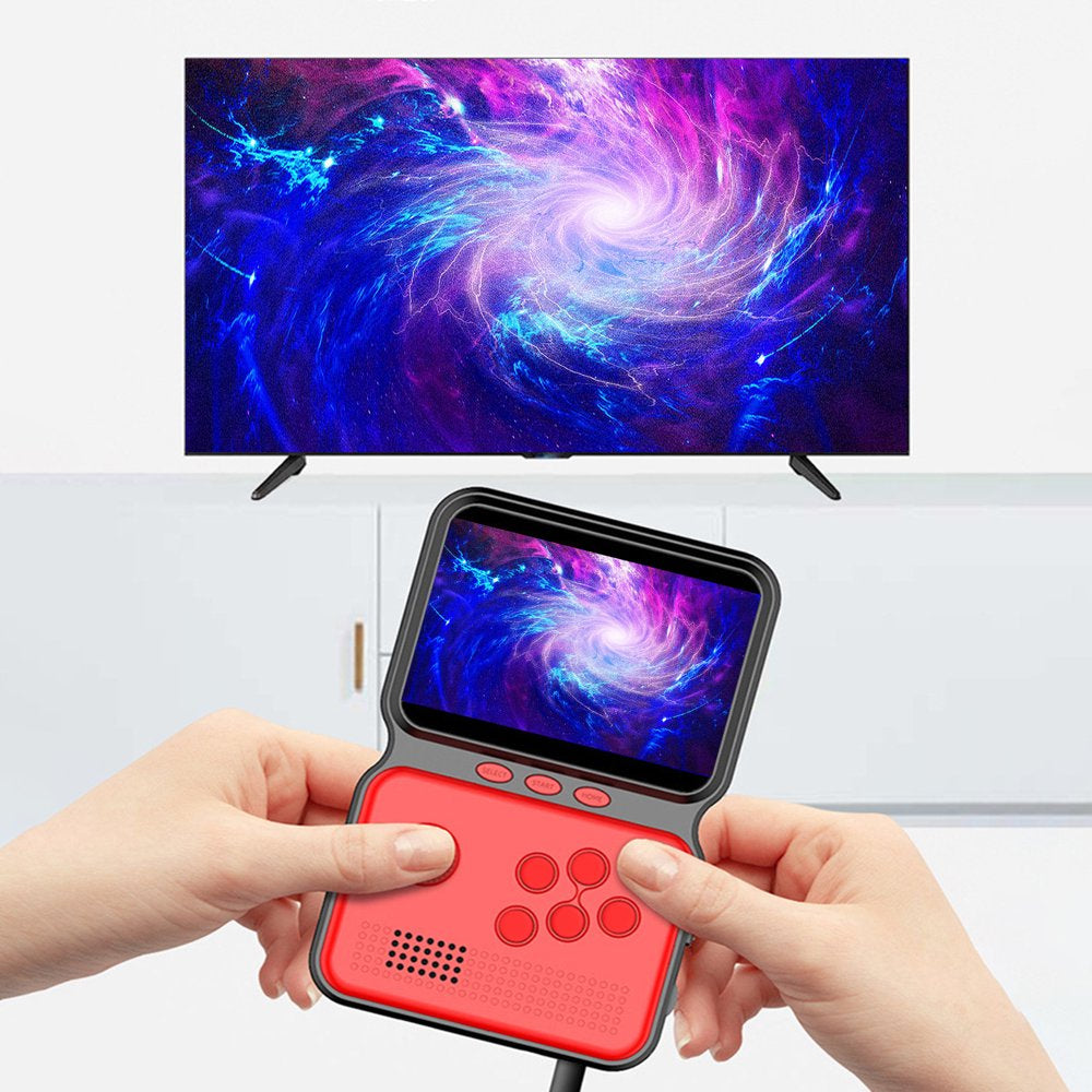 M3 Game Console Portable Built-in 990+ Classic Games Support TV Output 3.5 Inch Screen Retro Handheld Mini Arcade Video Games Recreational Accessories