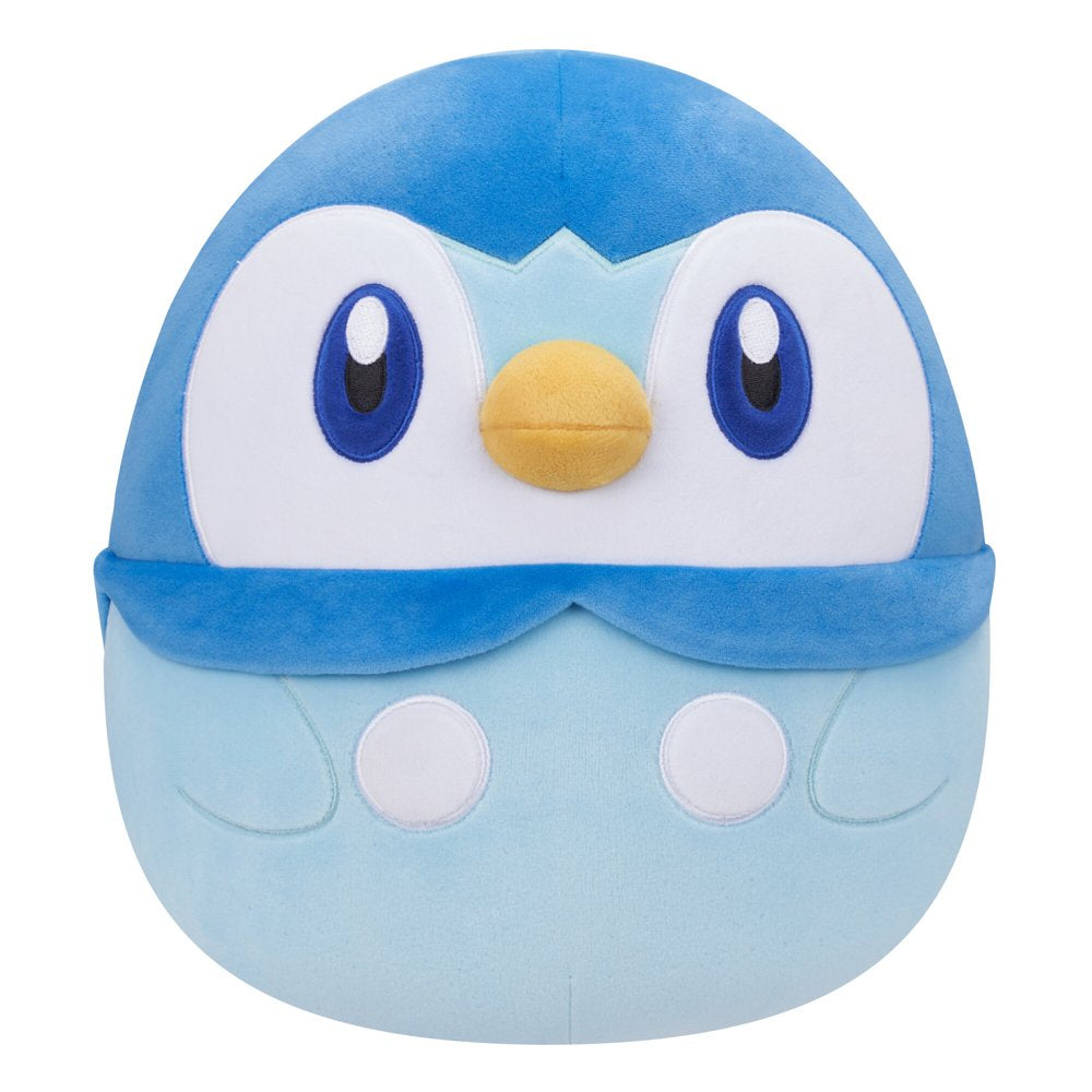 Squishmallows Pokemon 10 inch Piplup Plush - Ultrasoft Childs Stuffed Plush Toy