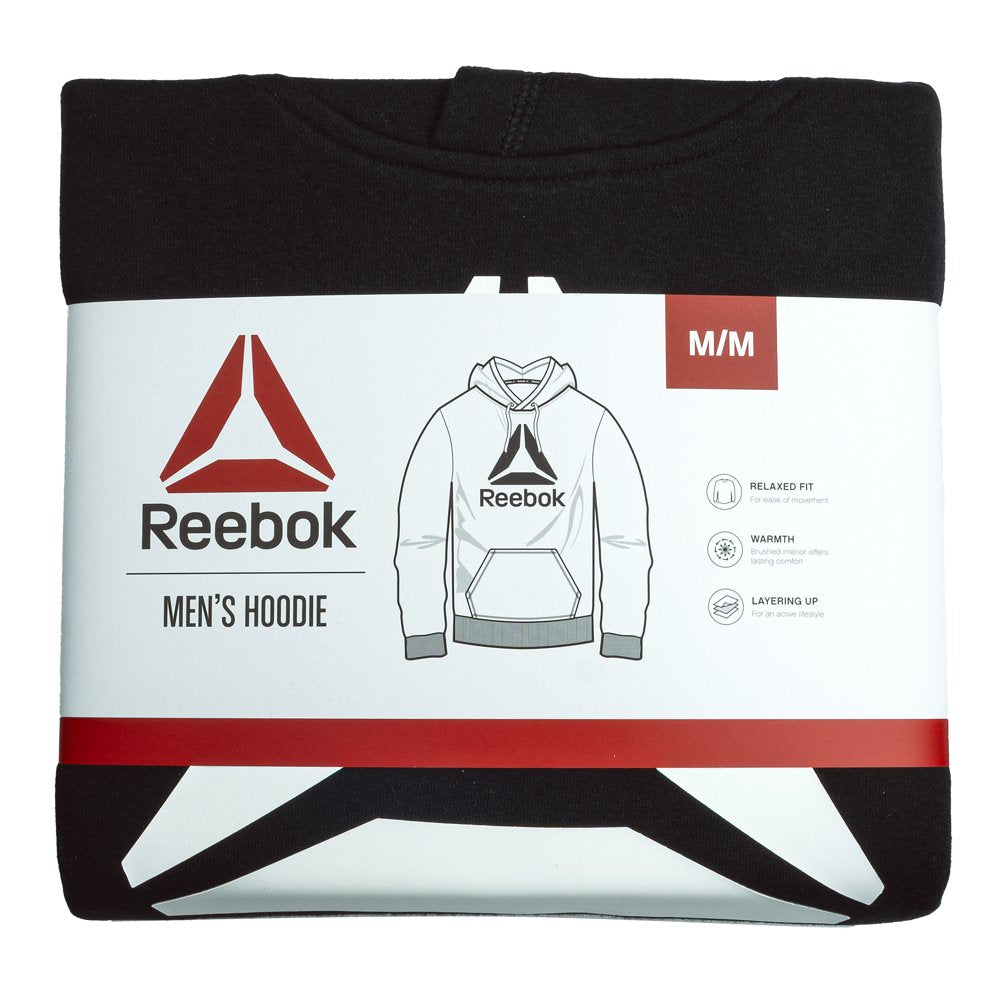 Reebok Men's Delta Logo Hoodie, up to size 3XL